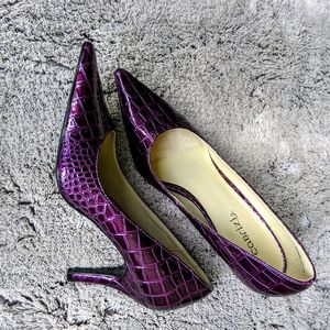 Cabrini Purple Pumps